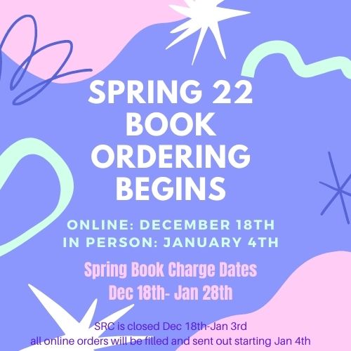 Spring 22 Book Orders